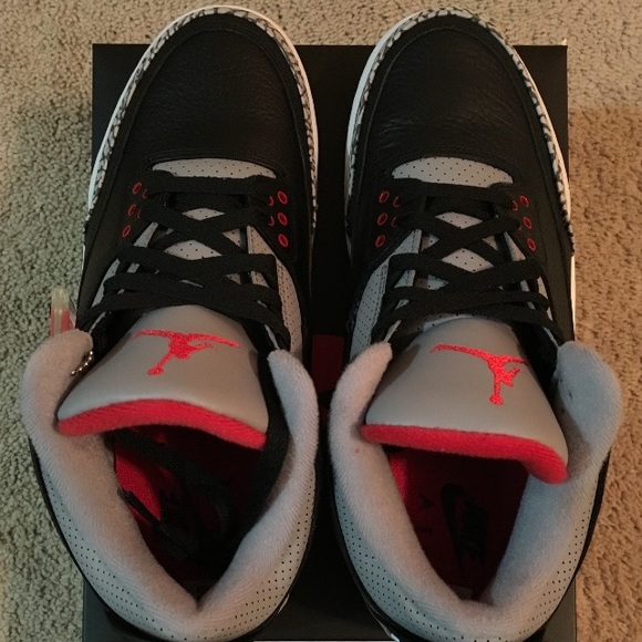 Nike Air Jordan 3 Retro OG "Black Cement" - Picture 7 of 7